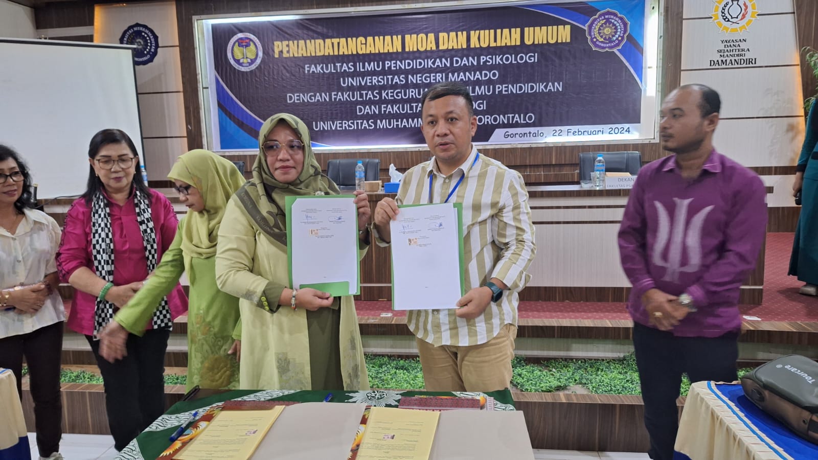 Implementasi Kerjasama Prodi PGSD dengan Prodi PGSD Universitas Muhamadiyah Gorontalo